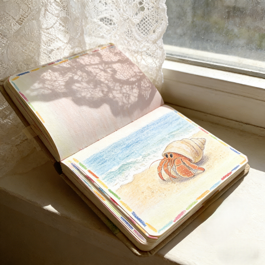 Blank Journal with Soft Color Pages for Creative Use