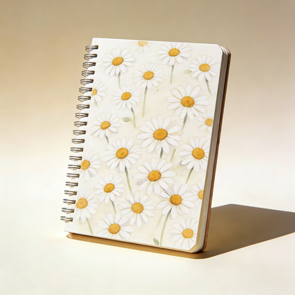Watercolor Floral Spiral Notebook