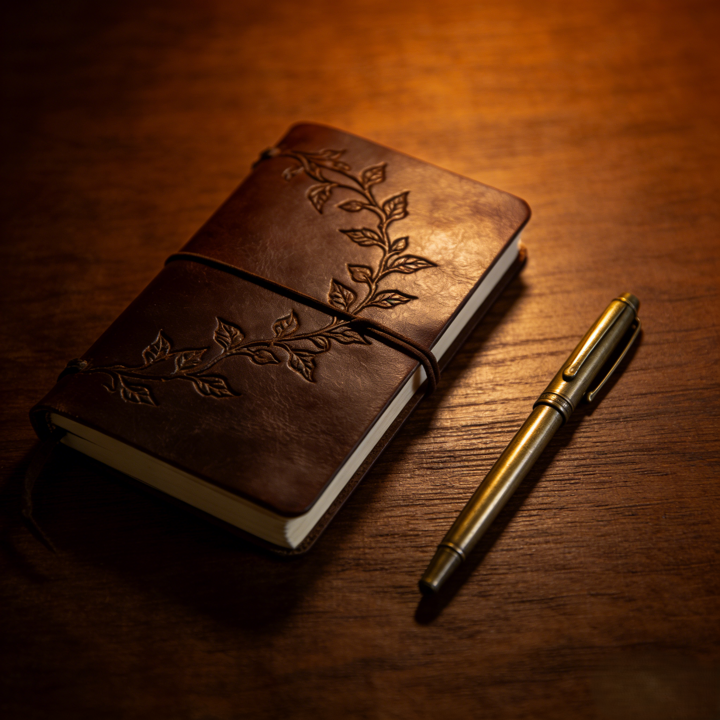 Embossed Leather Journal