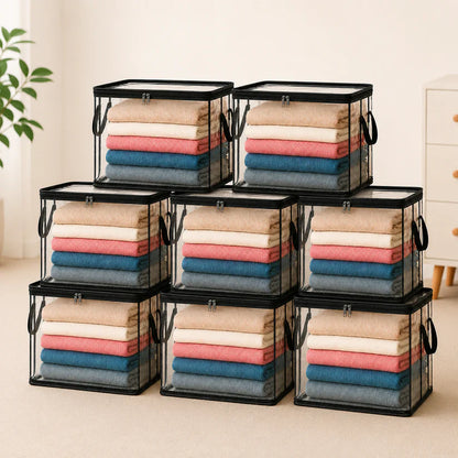 🎁💞LAST DAY 75% OFF ✨📦Sfrcord®Large Heavy-Duty Thick Plastic Clear Storage