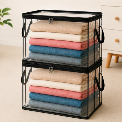 🎁💞LAST DAY 75% OFF ✨📦Sfrcord®Large Heavy-Duty Thick Plastic Clear Storage